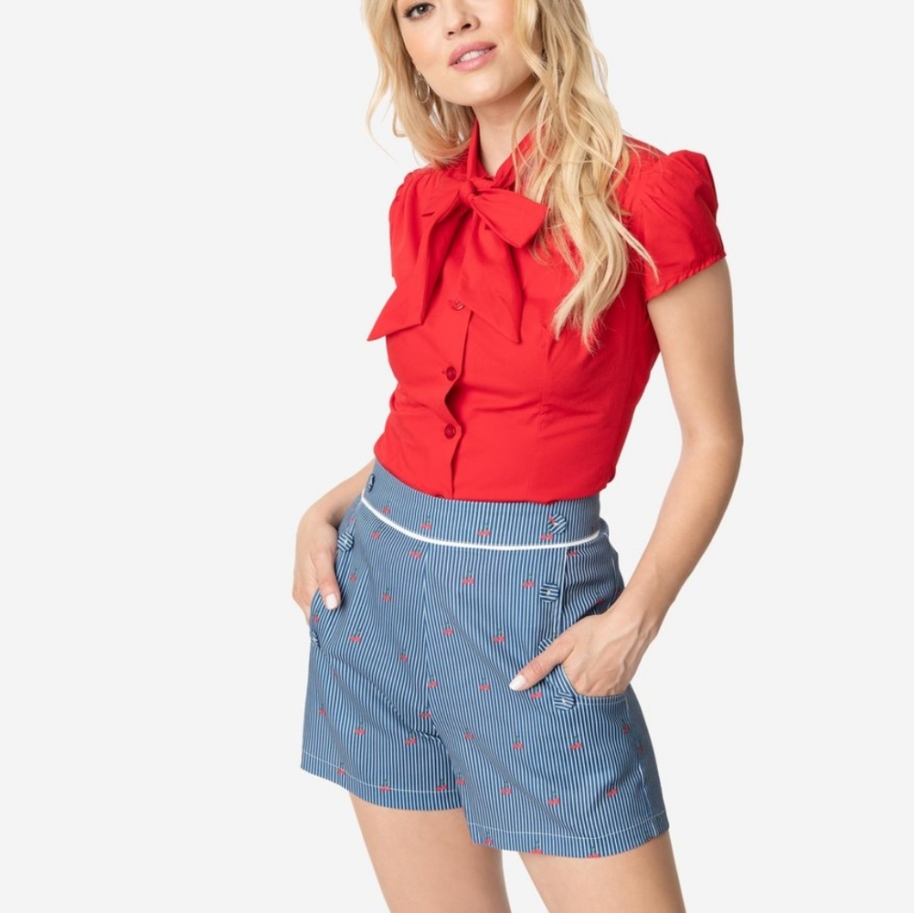 Voodoo Vixen Cherry Shorts